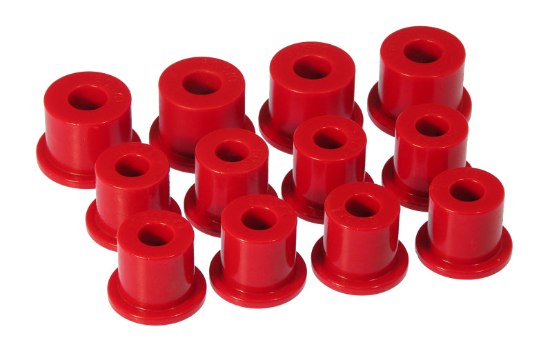 Prothane 80-86 Compatible with Nissan 720 2/4wd Spring & Shackle Bushings Red 14-1001