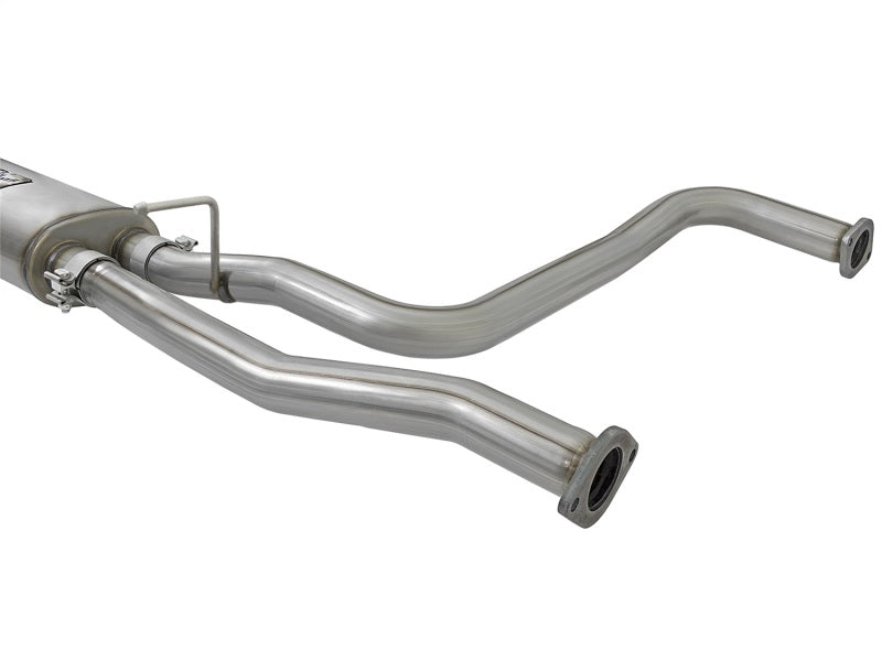 aFe POWER Rebel Series 2-1/2in 409 SS Cat Back Exhaust w/ Polished Tips 16-17 Compatible with Nissan Titan V8 5.6L 49-46126-P