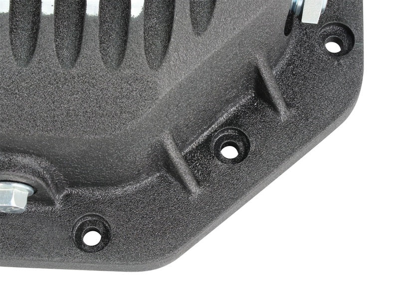 AFE Rear Differential Cover (Black Machined; Pro Series); Compatible with Dodge/RAM 94-14 Corporate 9.25 (12-Bolt) 46-70272