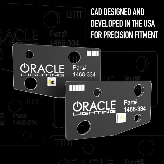 Oracle 2021 Ford Bronco DRL Upgrade w/ Halo Kit ColorSHIFT w/ BC1 Controller SEE WARRANTY 1468-335