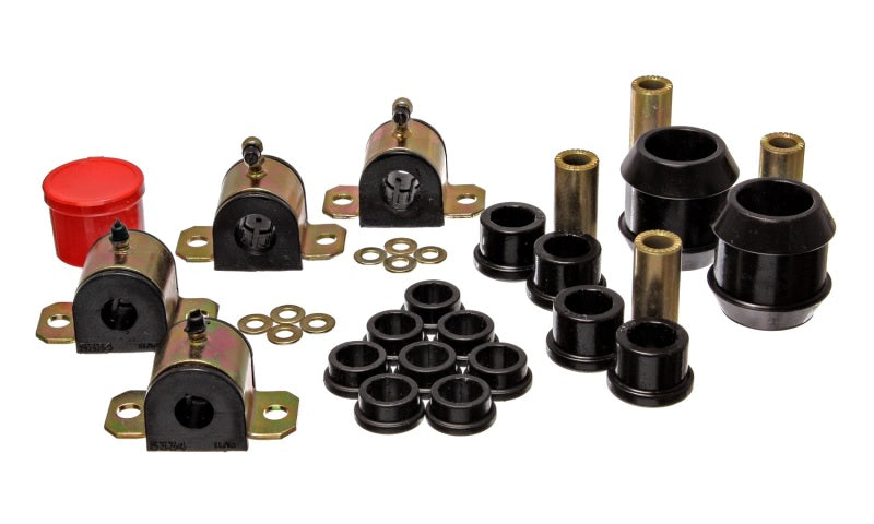 Energy Suspension 00-05 Toyota Celica Black Hyper-Flex Master Bushing Set 8.18106G