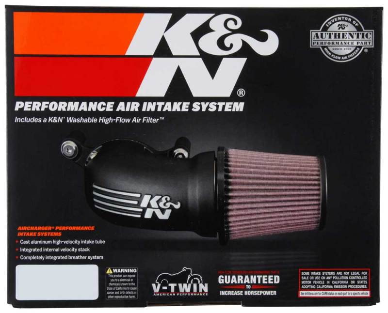 K&N 17-18 Harley Davidson Touring Models Performance Air Intake System 57-1139