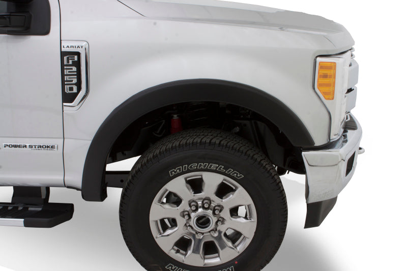 Bushwacker 17-18 Ford F-250 Super Duty OE Style Flares 2pc Black 20107-02