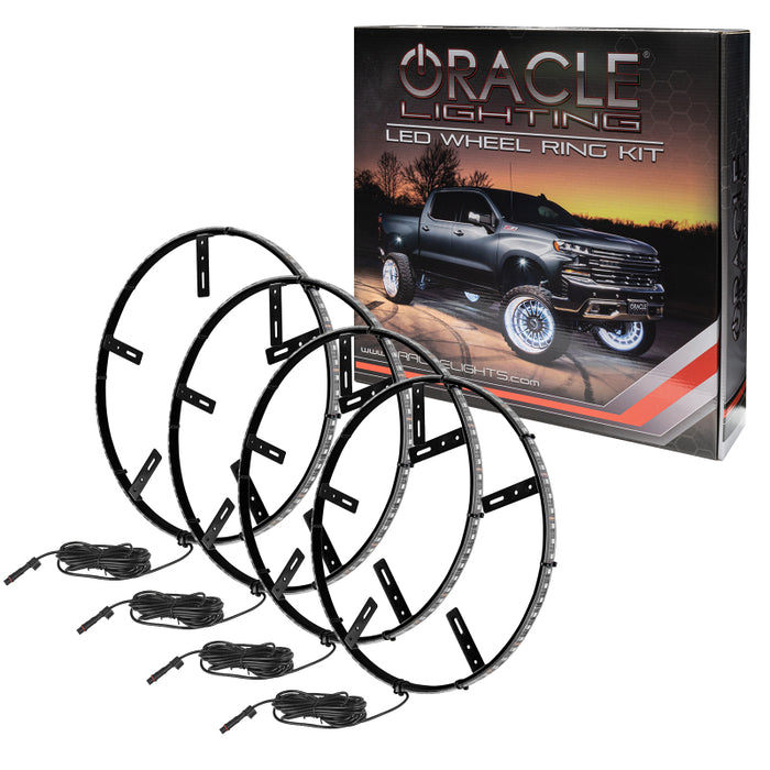 Oracle LED Illuminated Wheel Rings ColorSHIFT 15in. ColorSHIFT No Remote SEE WARRANTY 4210-334