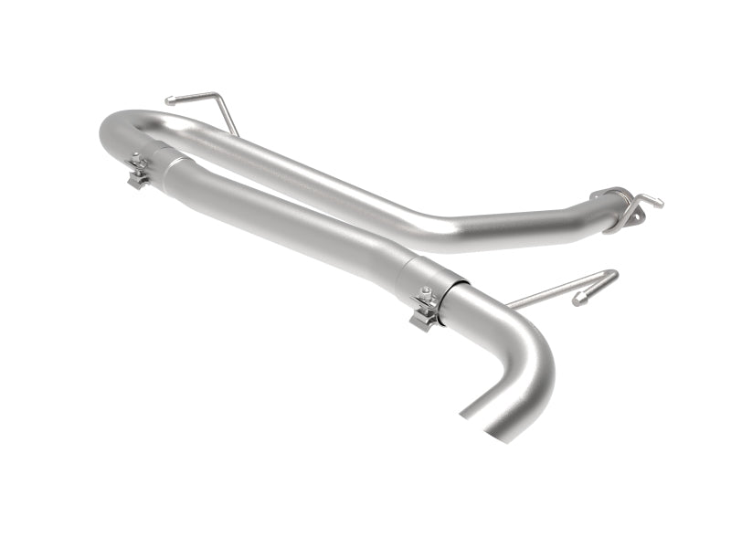 aFe Takeda 2-1/2in 304 SS Axle-Back Exhaust (No Muffler) 18-21 Hyundai Kona L4 1.6L (t) 49-37017NM