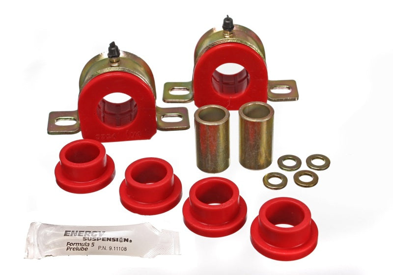 Energy Suspension 73-80 GM K5 Blazer / 73-80 K10/K20/K30 Red Complete Front Sway Bar Bushing Set 3.5180R