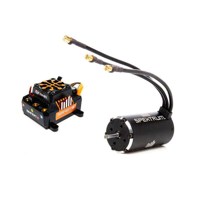 Spektrum SMART FIRMA 160A BL Smart ESC/1250Kv Sensorless MotCombo SPMXSEMC06 Car Speed Controls & Accessories