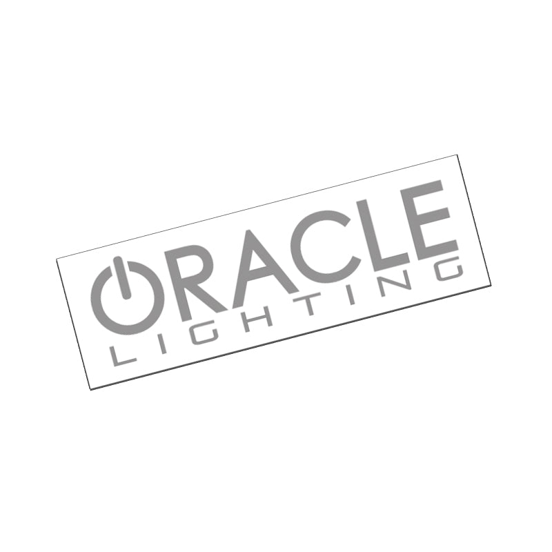 Oracle Decal 12in Reflected Silver SEE WARRANTY 8069-504