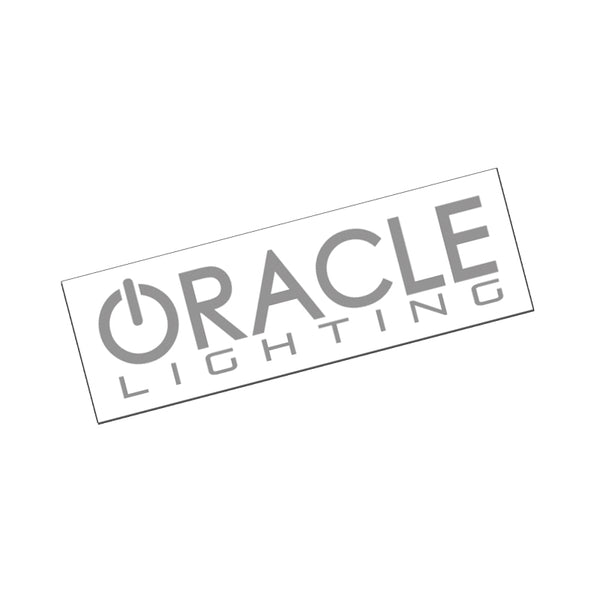 Oracle Decal 12in Reflected Silver SEE WARRANTY 8069-504