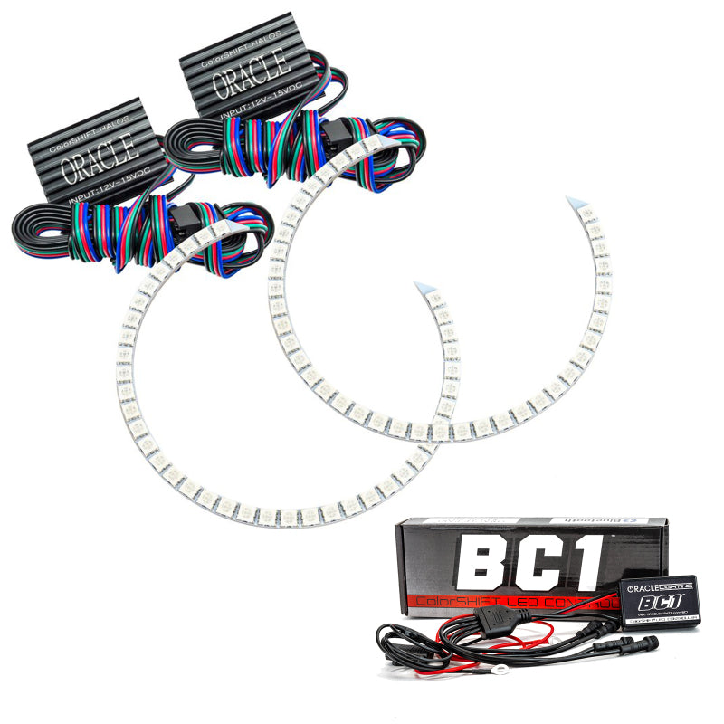 Oracle Fits Honda Civic Sedan 06-11 Halo Kit Colorshift W/ BC1 Controller See Warranty 1333-335
