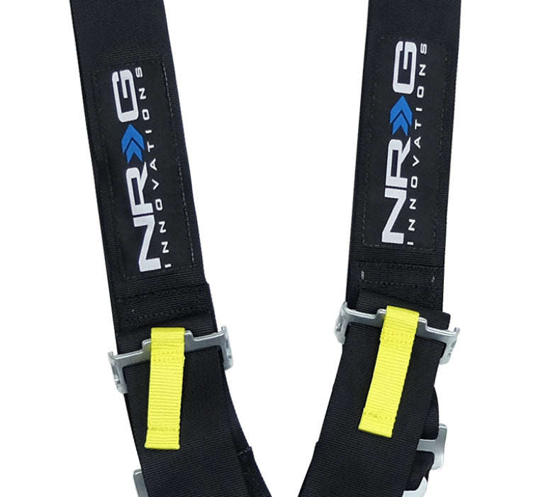 NRG SFI 16.1 5PT 3in. Seat Belt Harness / Cam Lock Black SBH-RS5PCBK