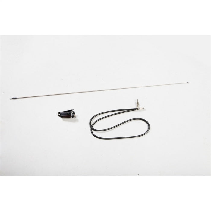 Omix Chrome Antenna Kit 76-95 compatible with Jeep CJ & Wrangler 17214.01