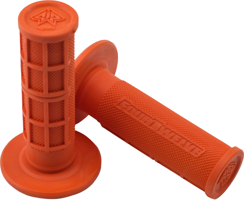 Four Twelve Pee Wee Pit Bike Mini Grips 7/8" (Orange) 412-G204