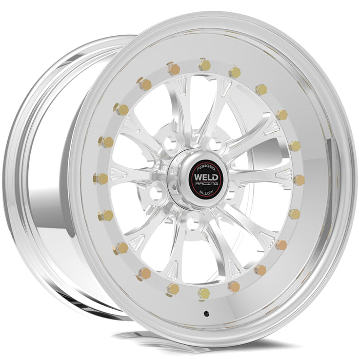 Weld Vitesse 15x10 / 5x4.5 BP / 5.5in. BS Polished Wheel Non-Beadlock 794P-510210