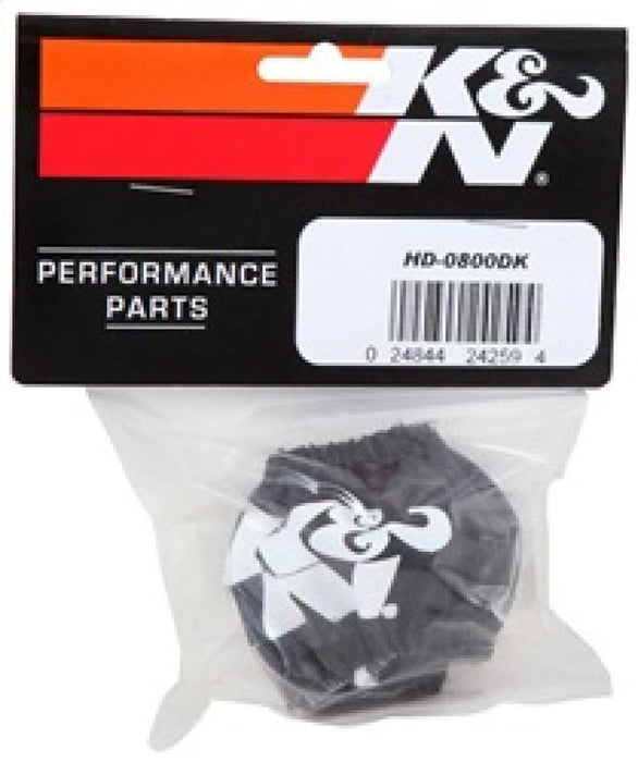 K&N Drycharger Air Filter Wrap HD-0800 Black HD-0800DK