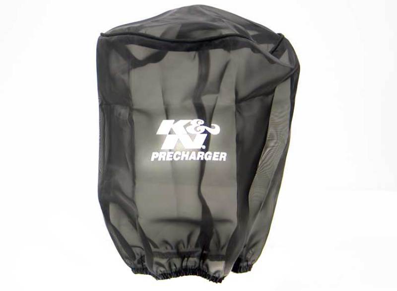 K&N Universal Precharger Round Straight Air Filter Wrap Black 7 Inch ID / 9 Inch Height 22-8022PK