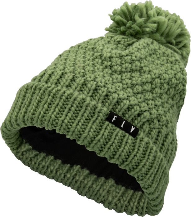 Fly Racing 351-0004 Women's Fly Anna Pom Beanie Green