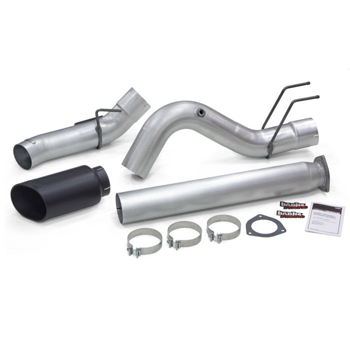 Banks Power 2017 Ford 6.7L 5in Monster Exhaust System Single Exhaust w/ Black Tip 49795-B