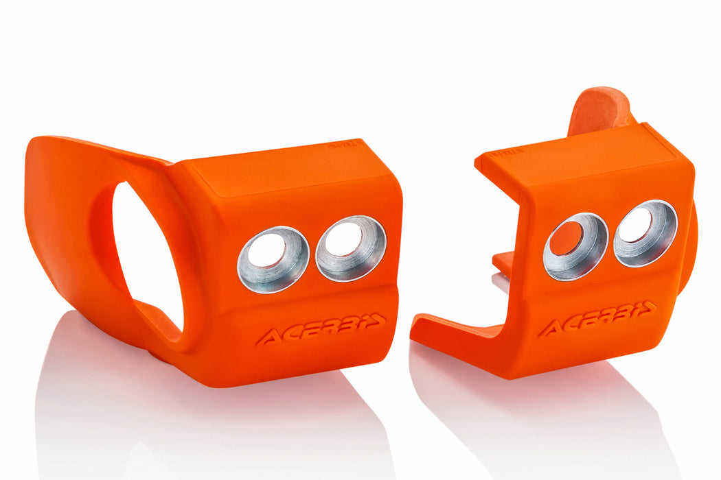 Acerbis Fork Shoe Protectors - 16 Orange (2709720237)