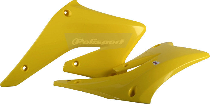 Polisport Radiator Shroud Set (YELLOW) For 04-06 SUZUKI RMZ250