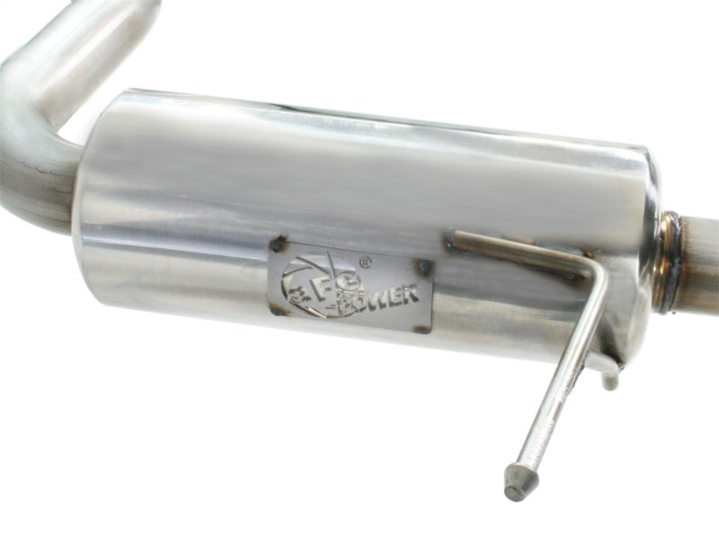 aFe MACHForce XP Exhaust 304SS Cat-Back w/ Polished Tips 12-13 VW Beetle L4 2.0L (t) 49-36407