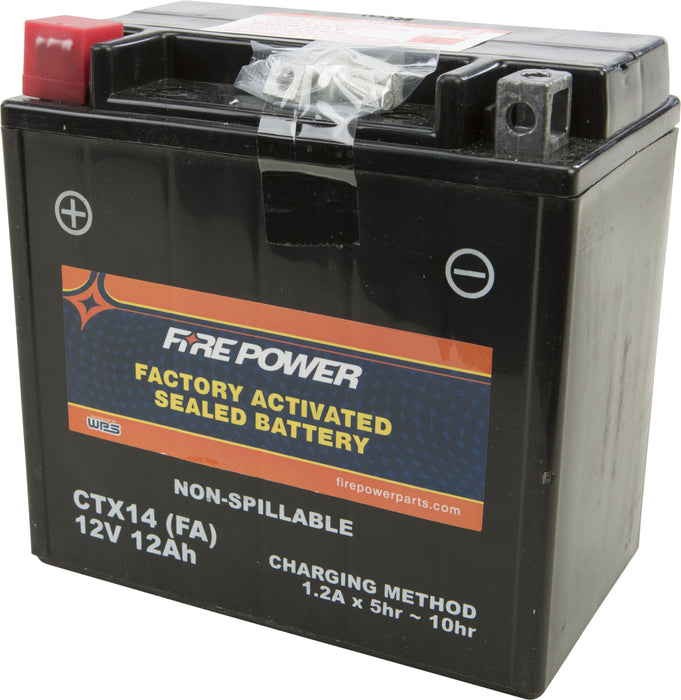 Fire Power Factory Activated Sealed Battery CTX14-BS(FA)