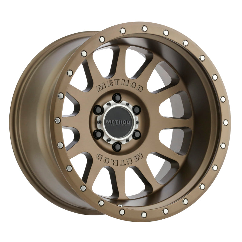 Method MR605 NV 20x10 -24mm Offset 6x5.5 106.25mm CB Method Bronze Wheel MR60521060924N
