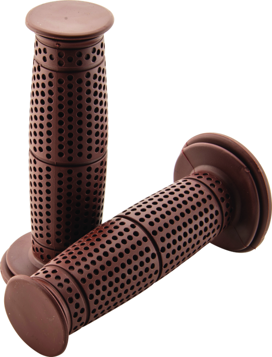 BikeMaster Punch Grips Brown 102305