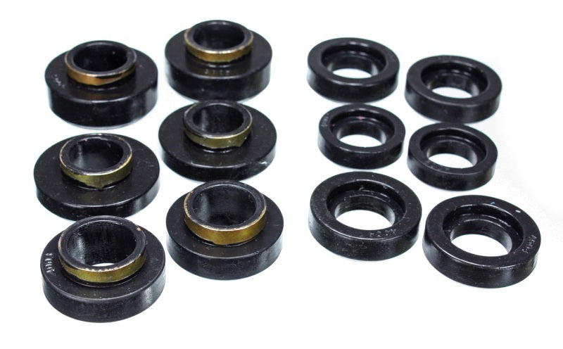 Energy Suspension GM Black Body to Frame Mount and Radiator Support Bushing Set 3.4101G