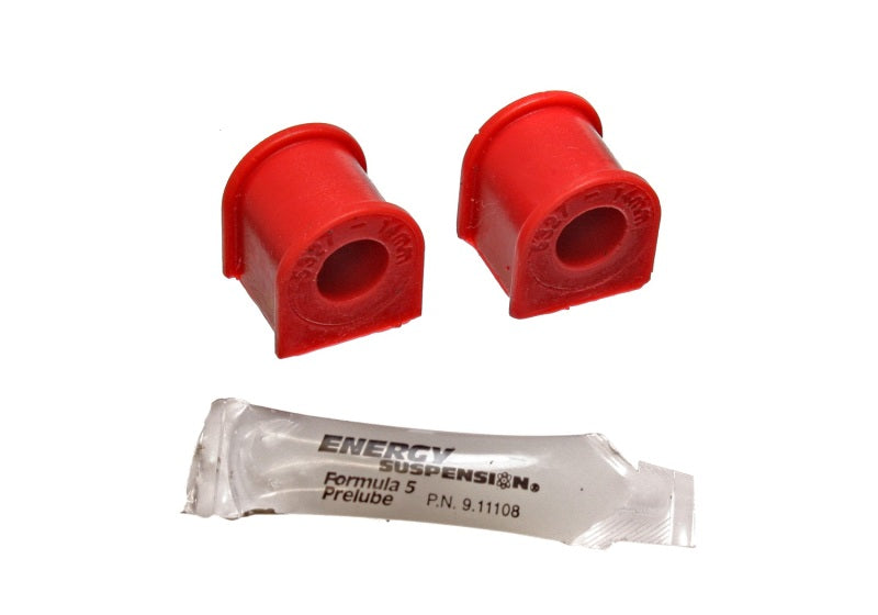 Energy Suspension 94-01 Acura Integra / 90-97 Honda Accord/Odyssey Red 14mm Rear Sway Bar Bushings 16.5116R