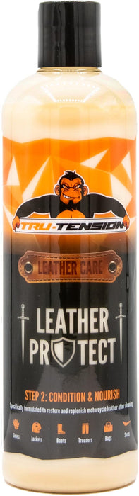 Tru-Tension | Motorcycle Leather Protect | Motorbike Leather Nourishing Care Spray | Fast Working | Motorcycle Tools & Accessories