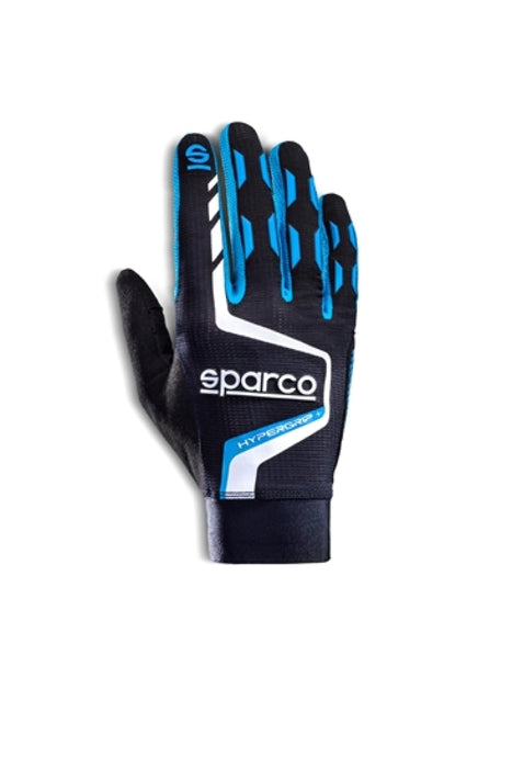 Sparco Gloves Hypergrip+ 12 Black/Blue 00209512NRAZ