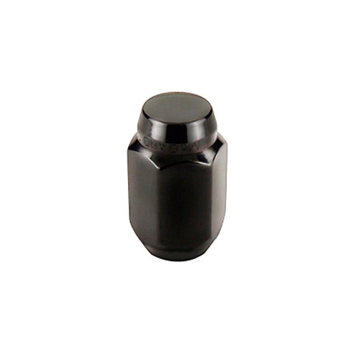 McGard Hex Lug Nut (Cone Seat) M12X1.5 / 13/16 Hex / 1.5in. Length (4-pack) Black 64031