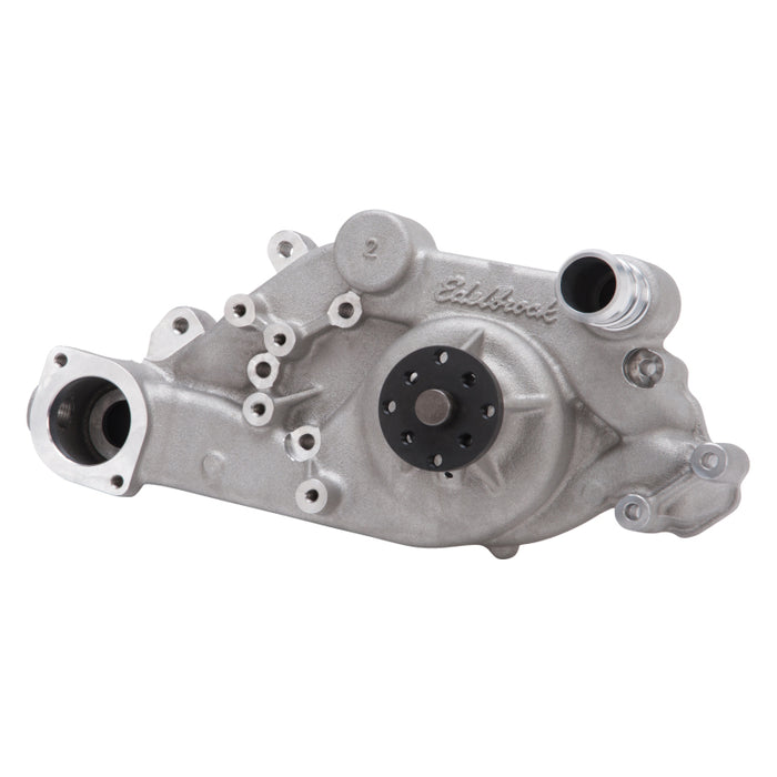 Edelbrock Water Pump High Performance 09-16 GM Gen IV LS Reverse Rotation Left Side Return 8894