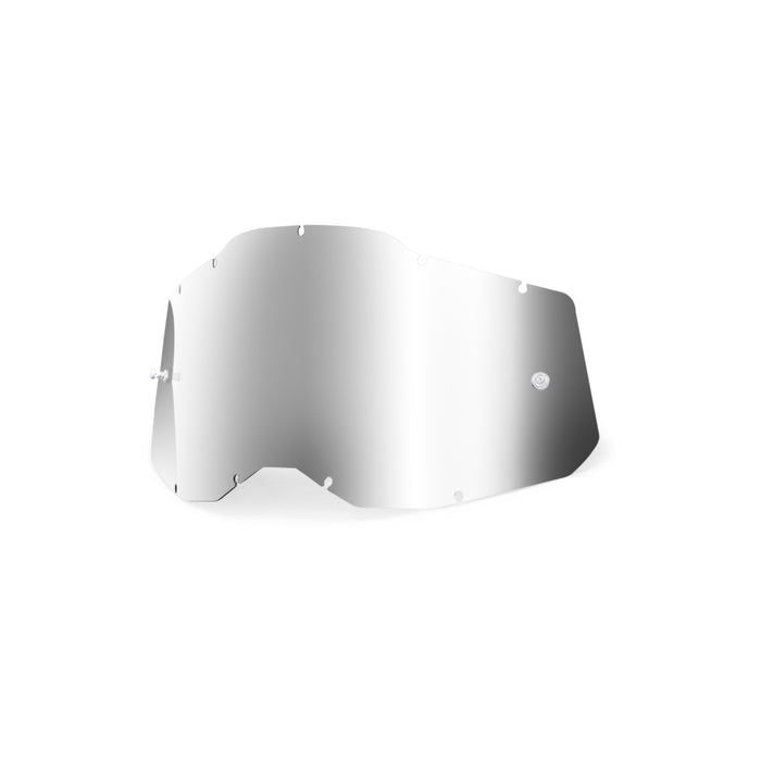 100% Goggle Replacement Lens - Sheet - Compatible with Racecraft 2, Accuri 2, and Strata 2 Goggles