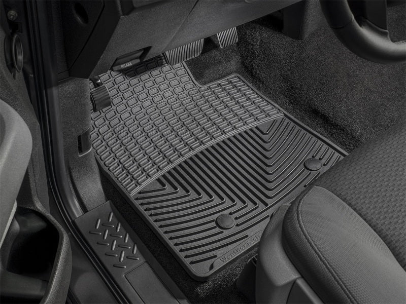 WeatherTech 08+ Compatible with Nissan Xterra Front Rubber Mats Black W222