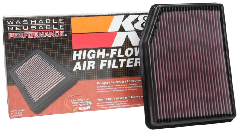 K&N 2019 Chevrolet Silverado 1500 V8-5.3L F/I Drop In Air Filter 33-5083