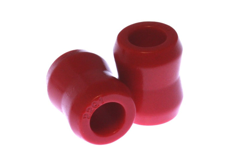 Energy Suspension Red Hour Glass Shock Bushings 3/4 inch I.D. 1 min 1 1/8 max inch O.D. 1 7/16 inc 9.8108R