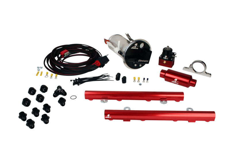 Aeromotive 05-09 Ford Mustang GT 5.0L Stealth Eliminator Fuel System (18677/14130/16307) 17332