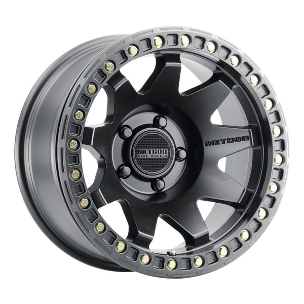 Method MR108 17x9 -44mm Offset 5x5 71.5mm CB Matte Black w/BH-H24125-38 Wheel MR10879050544B