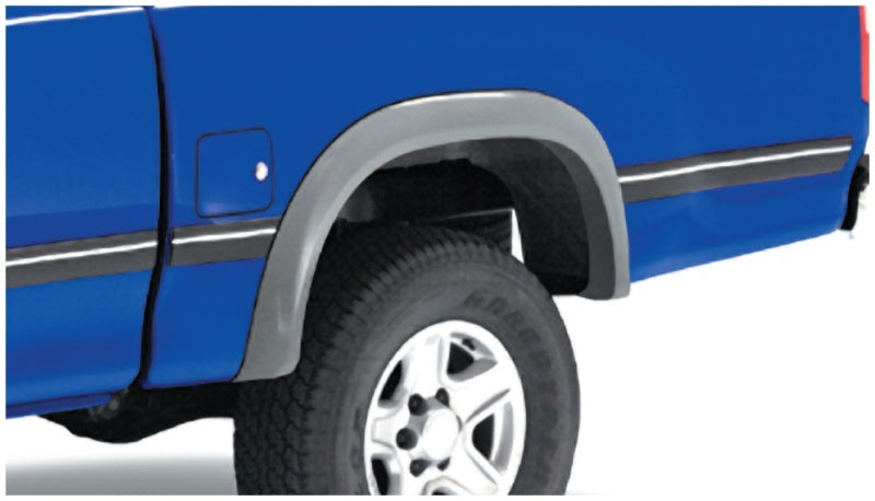 Bushwacker 93-98 Toyota T100 Fleetside Extend-A-Fender Style Flares 4pc Black 31910-11