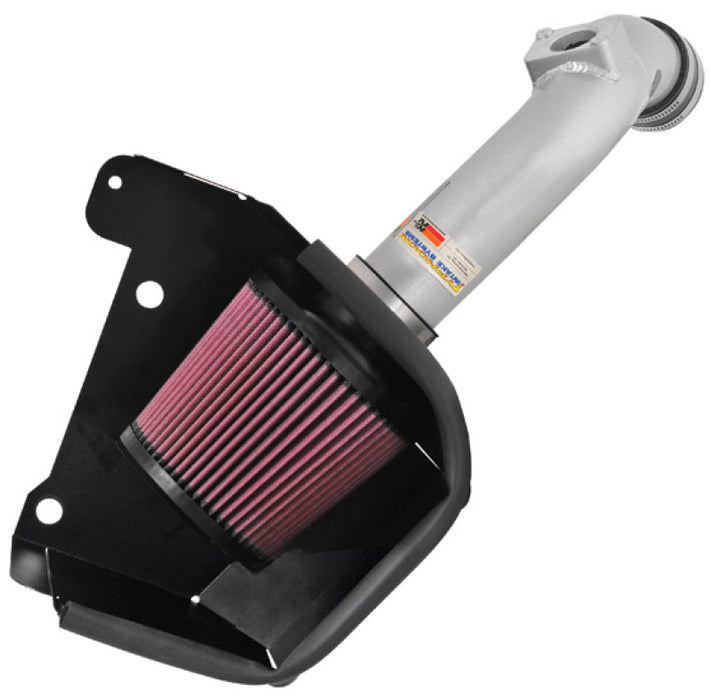 K&N 07 Mitsubishi Lancer L4-2.0L Silver Typhoon Short Ram Intake 69-6544TS