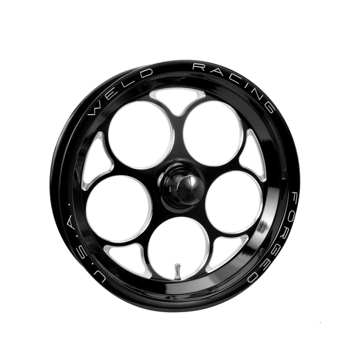 Weld Magnum 1-Piece 15x3.5 / Strange Spindle MT / 1.75in. BS Black Wheel Non-Beadlock 86B-15001