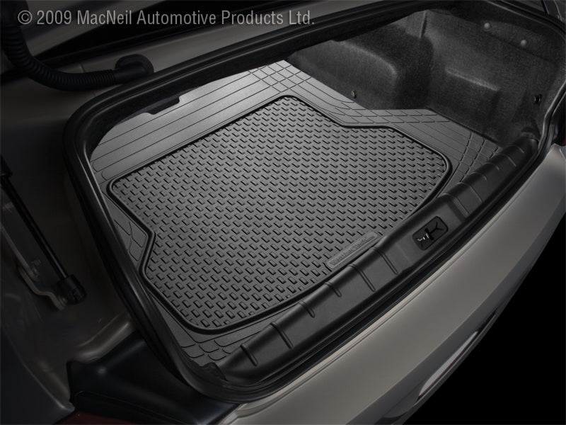 WeatherTech Universal Universal Universal Front and Rear Trim-to-fit mat Black 11AVMSBX2