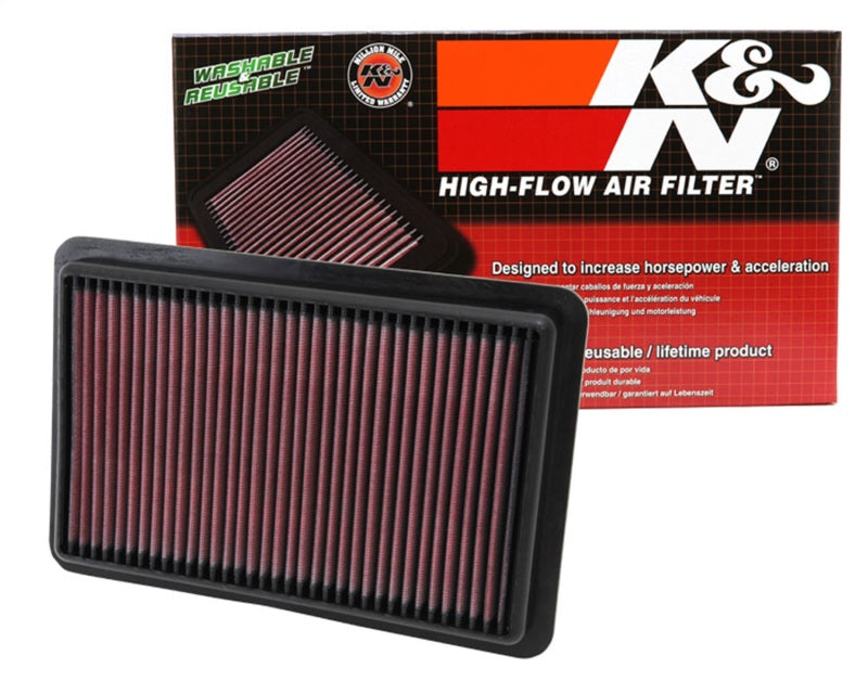 K&N Replacement Air Filter 12-13 Mazda 3 Skyactiv 2.0L / 13-14 Mazda CX-5 2.0L / 14 Mazda 6 2.5L 33-2480