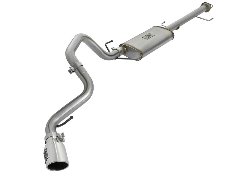 aFe MACH Force Xp 2.5in SS Cat-Back Single Side Exit Exhaust w/Polished Tips 07-14 Toyota FJ Cruiser 49-46027-P