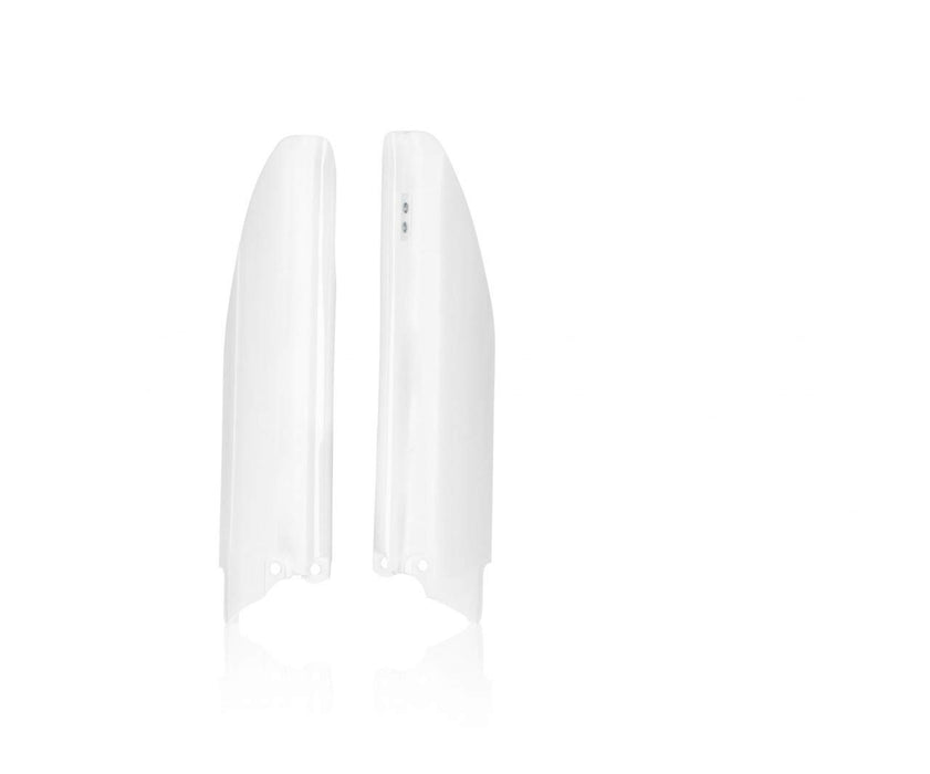 Acerbis Fork Cover Set (WHITE) For 18-23 SUZUKI RMZ450