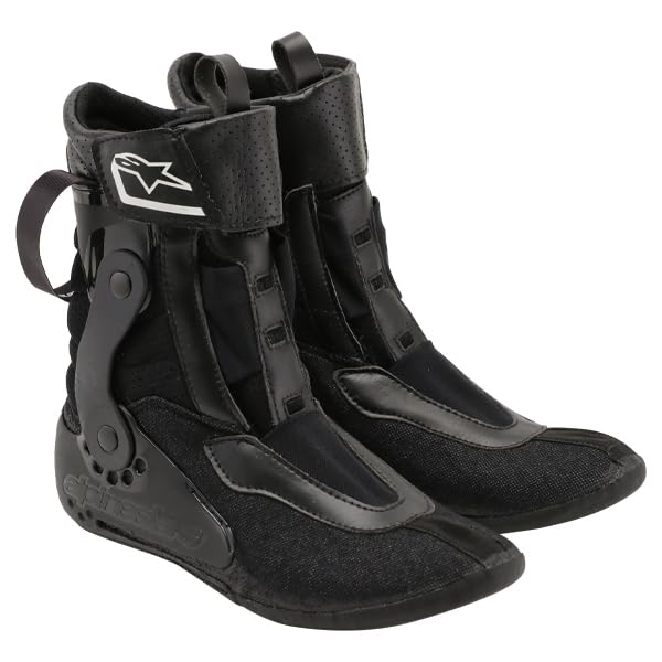 Alpinestars 2010020-12-8 Unisex-Adult Tech 10 Boots Black/White Sz 08 (Multi, one_size)