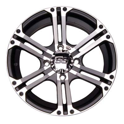 ITP SS 212 14x8 / 4x137 BP / 5+3 Offset Machined Wheel 1428381404B