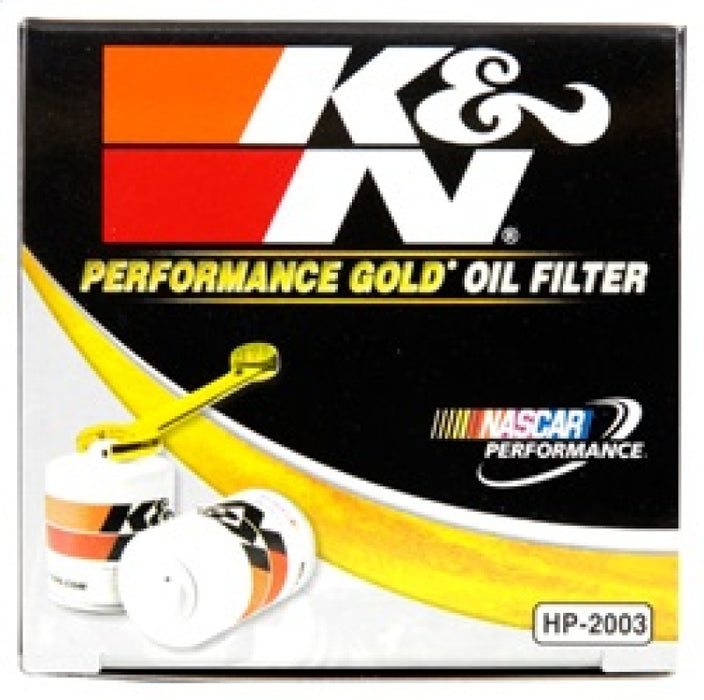 K&N Oil Filter OIL FILTER; AUTOMOTIVE HP-2003